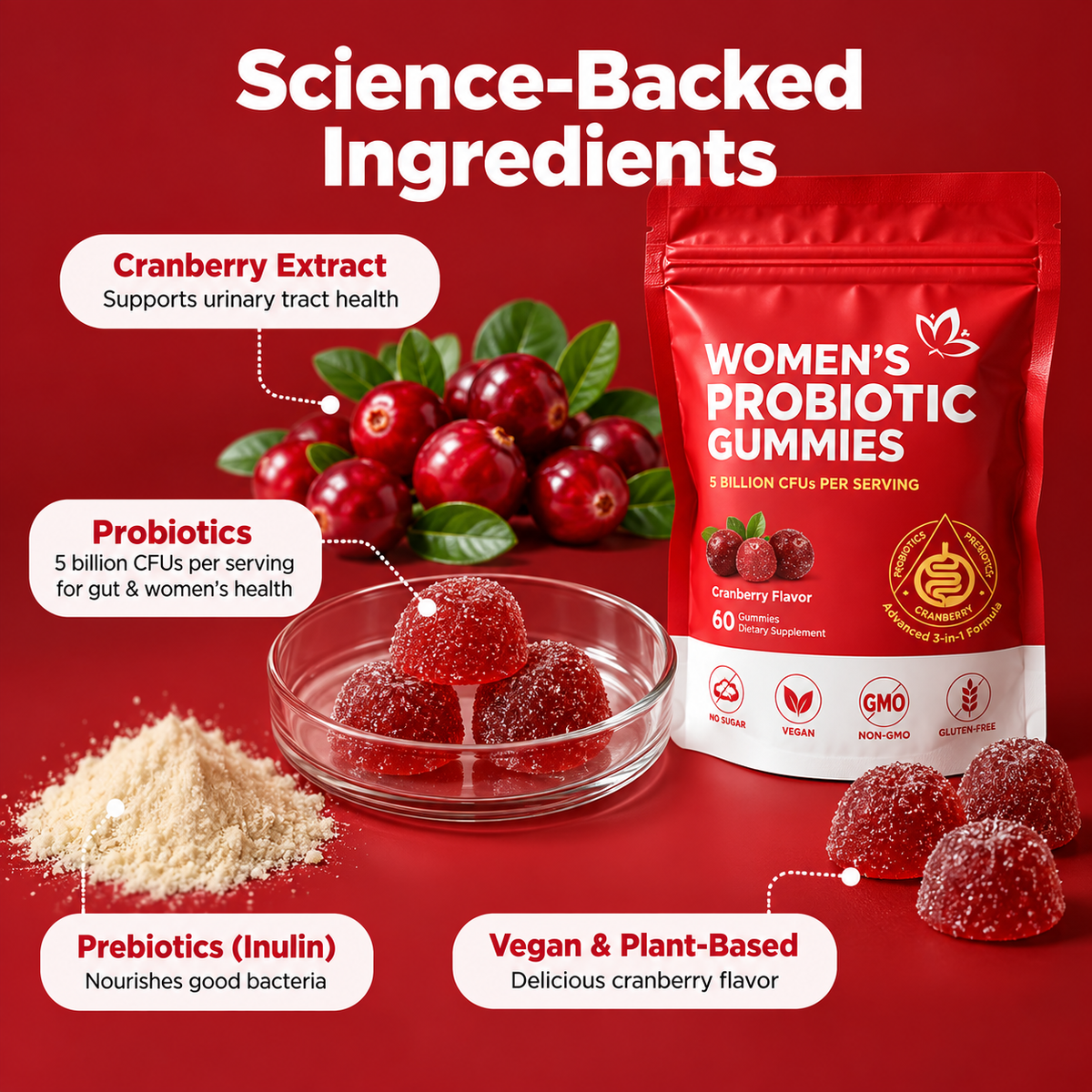 Vaginal Probiotic Gummies